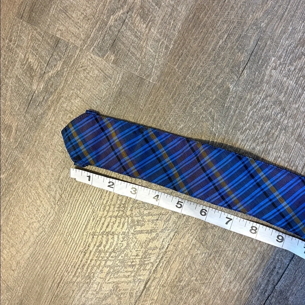 Made In India Silk Plaid Braided Belt OS